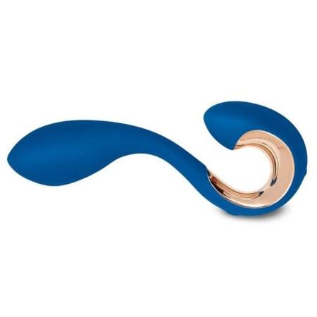 Vibratore Gpop 2 Punti G e P Blu Indigo