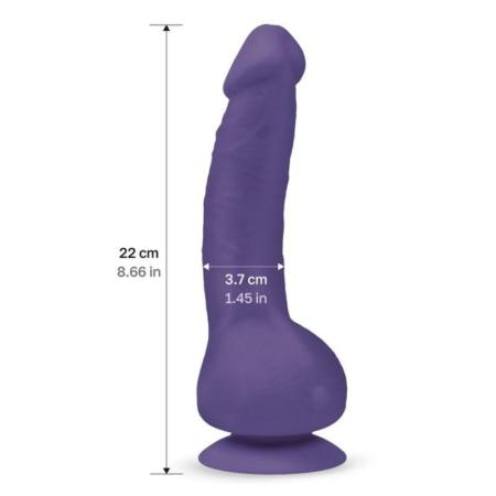 Vibratore Realistico Greal 2 Viola