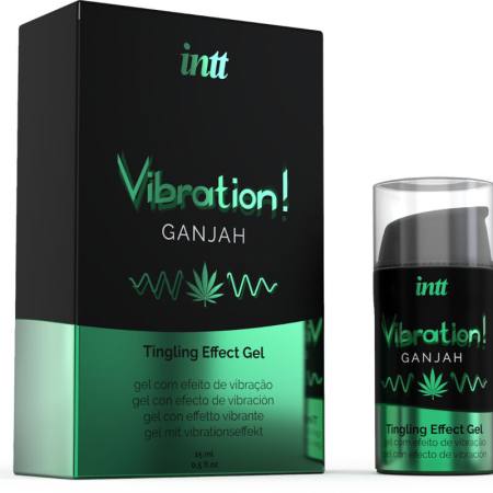 Potente Gel Liquido Vibrante Stimolante Intimo Cannabis 15ML