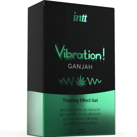 Potente Gel Liquido Vibrante Stimolante Intimo Cannabis 15ML