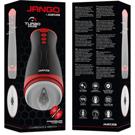 JAMYJOB - JANGO COMPRESSION AND VIBRATION MASTURBATOR