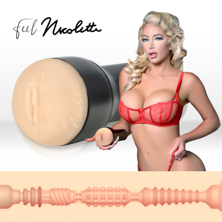 Keon + Feel Nicolette Shea Stroker + Lubrificante di Qualità Acqua 50 ML