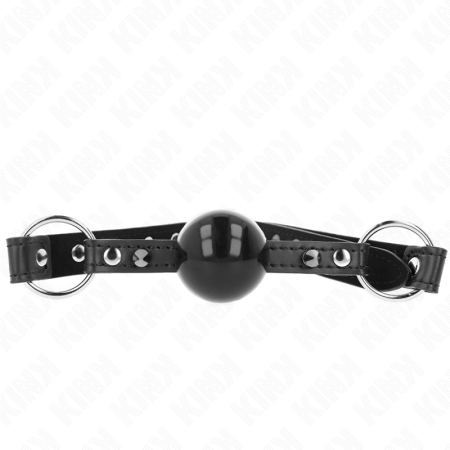 Ball Gag 4 Cm Con Rivetto Punta E Chiusura A Scatto 65 X 2 Cm