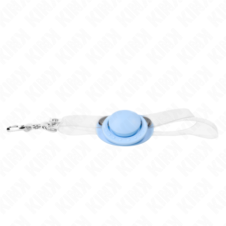 KINK - LIGHT BLUE PACIFIER SHAPED GAG 5.5 x 4 CM ADJUSTABLE 43-60 CM