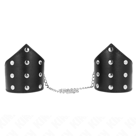 Bracciali Stile Punto Nero Con Catena Regolabile 17-23 Cm X 8,5 Cm