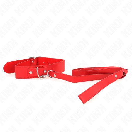 KINK - NECKLACE WITH BELT 116 CM ROJO STRAP ADJUSTABLE 32-50 CM X 8 CM