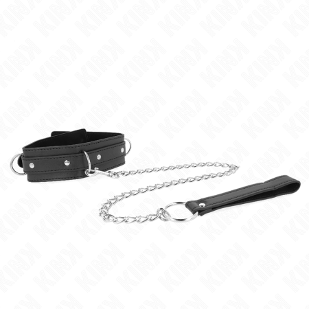 KINK - NECKLACE WITH LEASH 65 CM 3 RING MODEL 1 ADJUSTABLE 38-49 CM X 5 CM