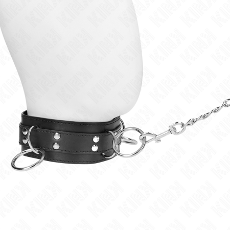 Collana Slave 3 Anelli Con Cinturino 80 Cm 53 X 5 Cm