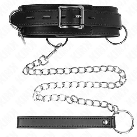 Collana Slave 3 Anelli Con Cinturino 80 Cm 53 X 5 Cm