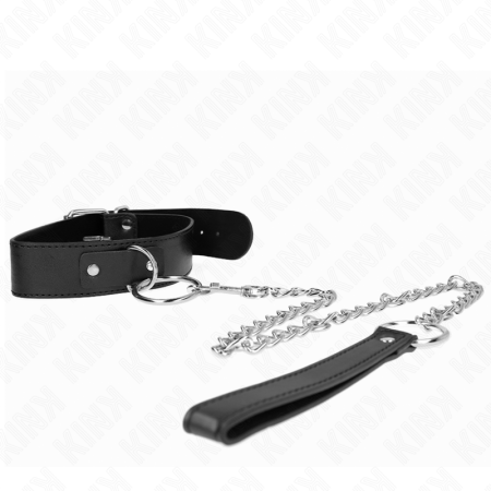 KINK - BASIC MODEL COLLAR WITH LEASH MODEL 4 ADJUSTABLE 36-43 CM