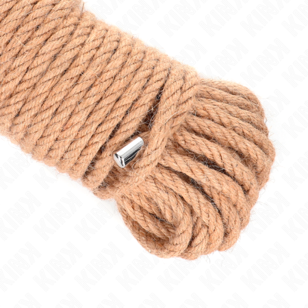 KINK - HEMP ROPE WITH METAL HEAD 20 METER