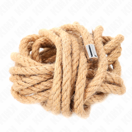 KINK - HEMP ROPE WITH METAL HEAD 5 METER