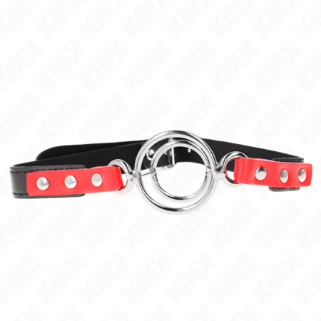 Gag Con O-Ring Multipli 4/4,8 Cm Rosso 38 X 56 Cm