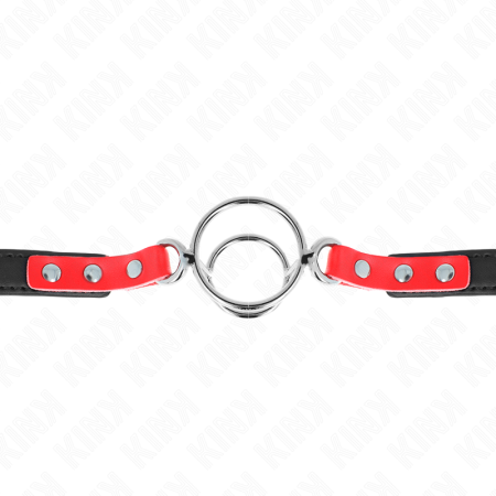 Gag Con O-Ring Multipli 4/4,8 Cm Rosso 38 X 56 Cm