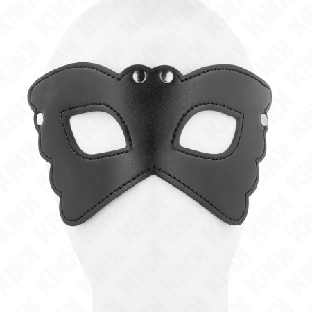 KINK - BUTTERFLY SHAPED LEATHERETTE MASK 20 x 9 CM