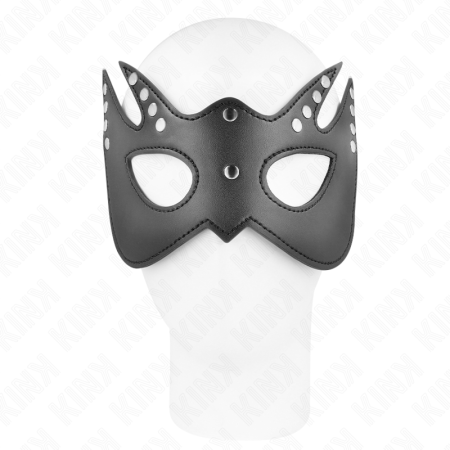 Maschera Pipistrello Con Rivetti 23 X 15 Cm