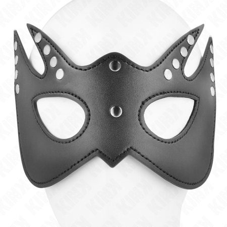 Maschera Pipistrello Con Rivetti 23 X 15 Cm