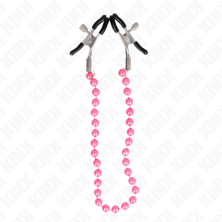 KINK - BEAD CHAIN NIPPLE CLAMPS PURPLE 30 CM