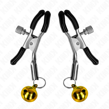 KINK - GOLD SINGLE BELL NIPPLE CLAMP 6 CM