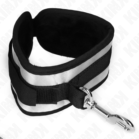 KINK - NEOPRENE WRIST CUFFS GREY 23 X 5 CM