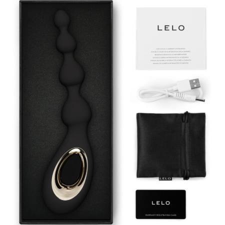 LELO - SORAYA BEADS BLACK ANAL MASSAGER