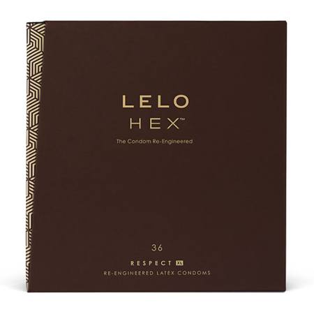 LELO - HEX CONDOMS RESPECT XL 36 PACK