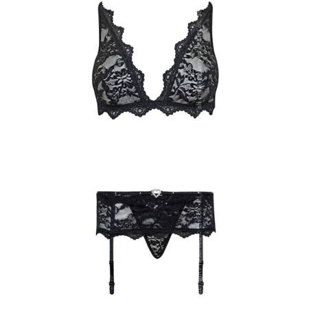 Belita LC 90231 Reggiseno + Slip + Reggiseno Nero L/XL