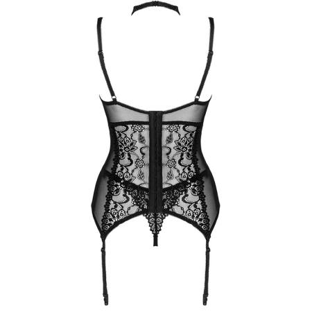 Collezione Giellandra For The Senses Corsetto + Panty Nero