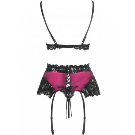 Nahir LC 20214 Reggiseno + Slip + Cintura S/M