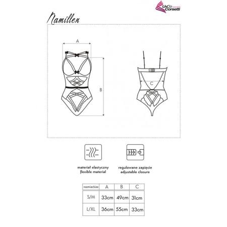 Namillen Lc 90528 Body Nero L/Xl