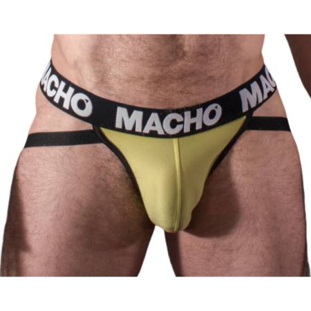 MACHO - MX25A JOCK LYCRA YELLOW L