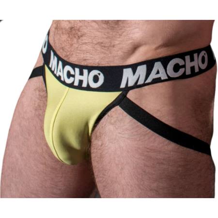 MACHO - MX25A JOCK LYCRA YELLOW L