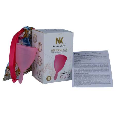 NINA KIKÍ - MENSTRUAL CUP PINK SIZE S