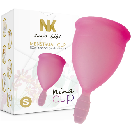 NINA KIKÍ - MENSTRUAL CUP PINK SIZE S