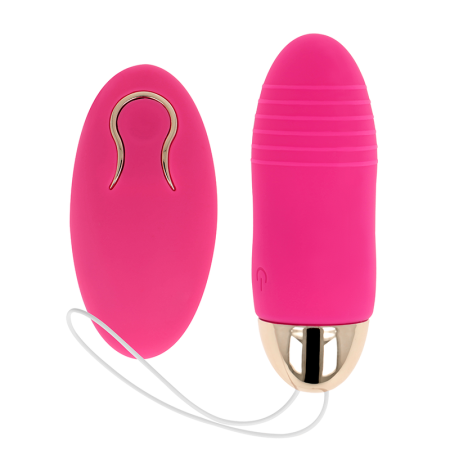 OHMAMA - REMOTE CONTROL VIBRATING EGG 10 SPEEDS PINK