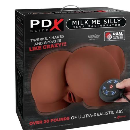 PDX ELITE - MEGA MASTURBATORE MILK ME SILLY VAGINA E ANO MARRONE