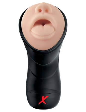 PDX ELITE - DEEP THROAT VIBRATING STROKER