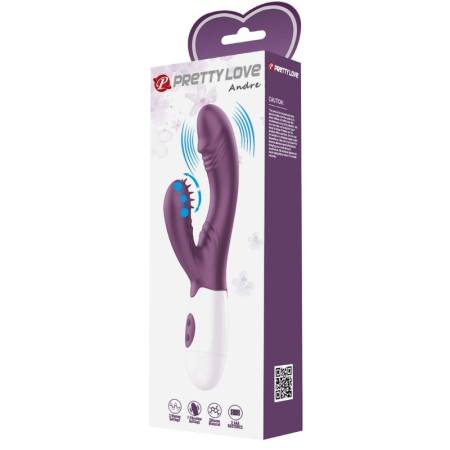 Andre Rabbit  Vibrator G-Spot Purple