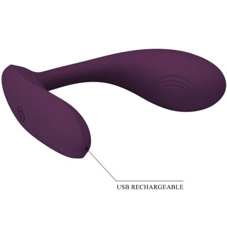 Baird G-Spot 12 Vibrazioni Ricaricabile App Lila