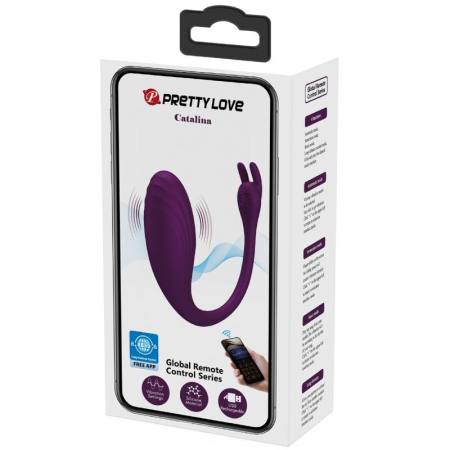 Catalina Vibrator App Telecomando Viola