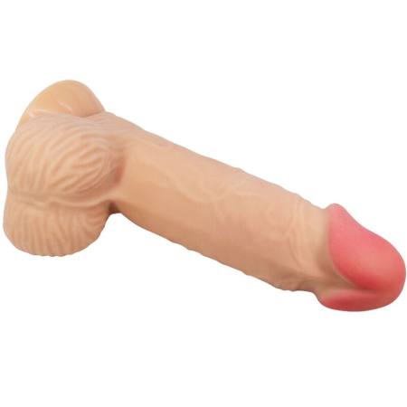 Dildo Realistico Sliding Skin Series Con Ventosa Scorrevole Della Pelle 20,6 CM