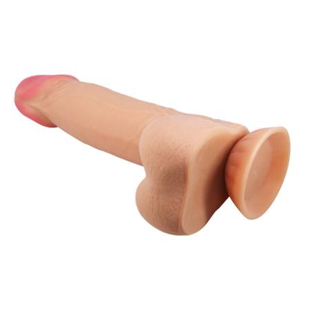 Dildo Realistico Sliding Skin Series Con Ventosa Scorrevole Della Pelle 21,8 Cm