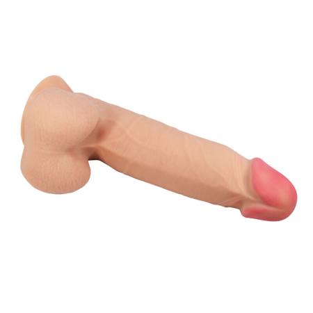 Dildo Realistico Sliding Skin Series Con Ventosa Scorrevole Della Pelle 21,8 Cm