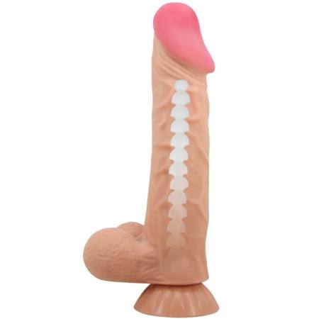 Dildo Realistico Sliding Skin Series Con Ventosa Scorrevole Della Pelle 24 Cm