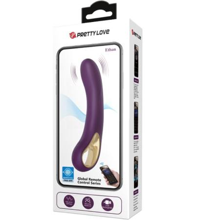 Ethan Rechargeable Purple Vibrator