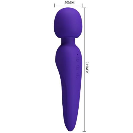 Massaggiatore Meredith 12 Modalità Di Vibrazione Viola