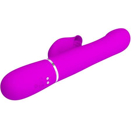 PRETTY LOVE - RABBIT VIBRATOR PEARLS VIOLET