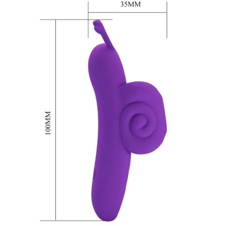 Snail Stimolatore da Dito - Viola