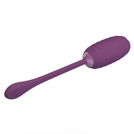 PRETTY LOVE - CASPER PURPLE RECHARGEABLE VIBRATING EGG