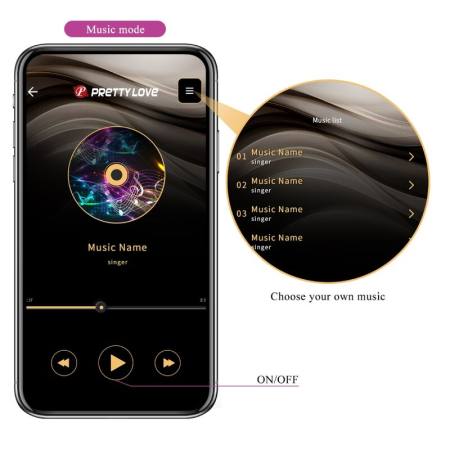 PRETTY LOVE - HECTOR ELECTROSHOCK VIBRATOR FREE APP VIOLET